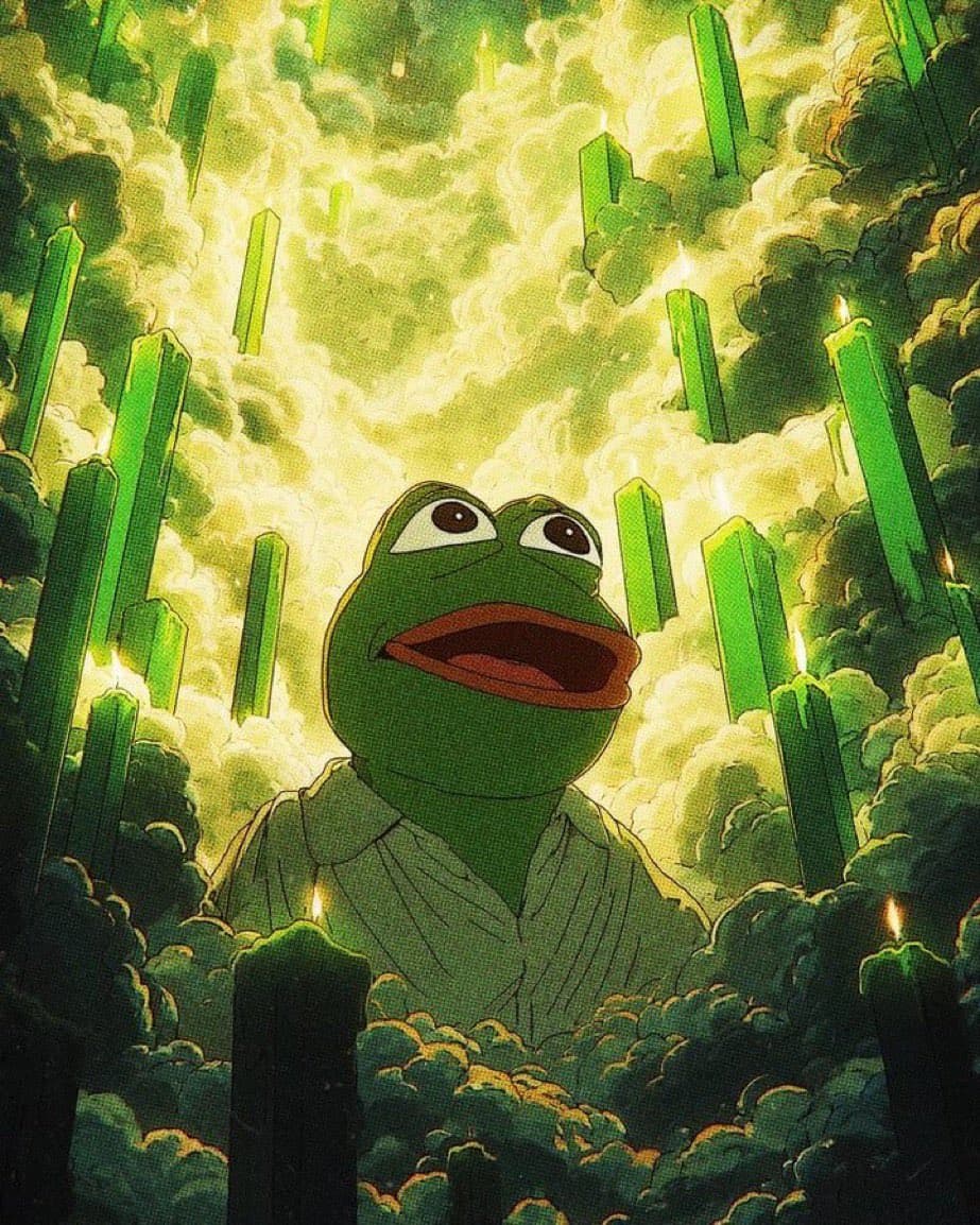 Green candle daydream